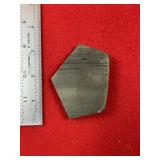 Slate Pendant Indian Artifact Arrowhead