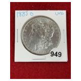 1883 O UNC Morgan Silver Dollar Coin