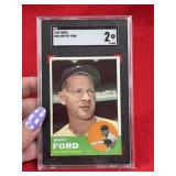1963 Topps Whitey Ford Baseball Card