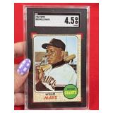 1968 Topps Willie Mays Baseball Card