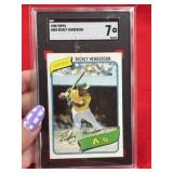 1980 Topps Rickey Henderson Baseball Card