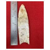 5 & 7/8' Clovis very well made great color Indian