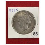 1923 S Peace Silver Dollar Coin