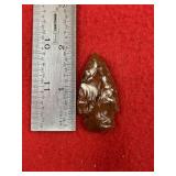 Mahogany Obsidian Arrow Point Indian Artifact Arro