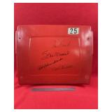 Hand Signed Authentic Autographs of Lou Brock, Sta