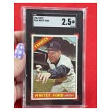 1966 Topps Whitey Ford Baseball Card