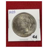 1925 Peace Silver Dollar Coin