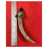 Hafted Obsidian Arrow Point Indian Artifact Arrowh