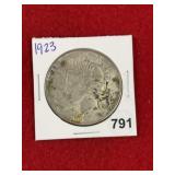 1923 Peace Silver Dollar Coin