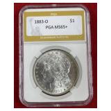 1883 O MS65 Morgan Silver Dollar Coin