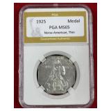 1925 MS65 Norse American Coin