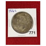 1926 S Peace Silver Dollar Coin