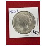 1926 S Peace Silver Dollar Coin