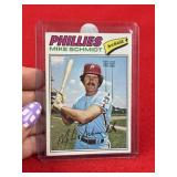 1977 Topps Mike Schhmidt Baseball Card