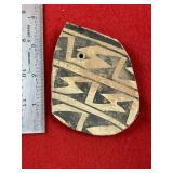 Anasazi Pottery Pendant Indian Artifact Arrowhead