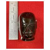 Pre-Columbian Face Effigy Indian Artifact Arrowhea