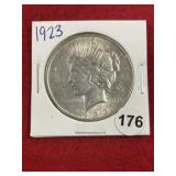 1923 Peace Silver Dollar Coin