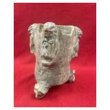 Pre-Columbian Pottery Vessel Indian Artifact Arrow