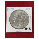 1879 O UNC Morgan Silver Dollar Coin