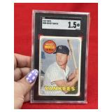 1969 Topps Mickey Mantle Baseball Card