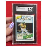 1980 Topps Rickey Henderson Baseball Card