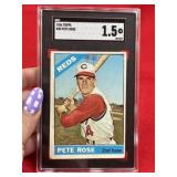 1966 Topps Pete Rose Baseball Card