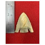 Calf Creek Indian Artifact Arrowhead