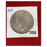 1923 Peace Silver Dollar Coin