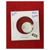 1/10th Fine Silver Coin