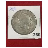 1923 Peace Silver Dollar Coin