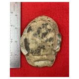 Human Face Effigy Indian Artifact Arrowhead