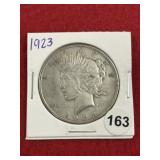 1923 Peace Silver Dollar Coin