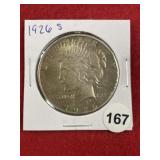 1926 S Peace Silver Dollar Coin