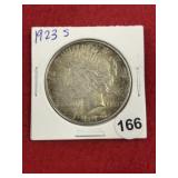 1923 S Peace Silver Dollar Coin