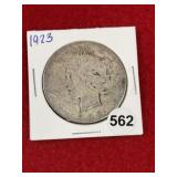 1923 Peace Silver Dollar Coin