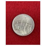 1925 Stone Mountain Half Dollar Silver Coin
