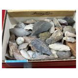 Group of Arrowhead Indian Artifact Arrowhead