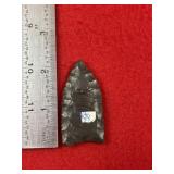 2 & 1/8' Clovis from Kentucky Indian Artifact Arro