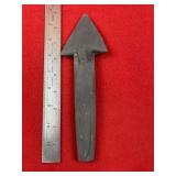 Slate Spear Point Indian Artifact Arrowhead