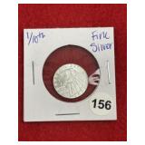 1/10th Fine Silver Coin