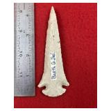 4 & 3/8' Dovetail from Barth County, Indiana India