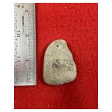 Stone Pendant Indian Artifact Arrowhead