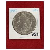 1888 O UNC Morgan Silver Dollar Coin