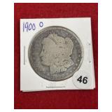 1900 O Morgan Silver Dollar Coin