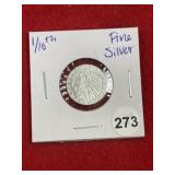 1/10th Fine Silver Coin