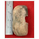 Bannerstone Indian Artifact Arrowhead