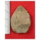 Chipped Blade Indian Artifact Arrowhead