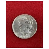 1921 Rare Peace Silver Dollar Coin