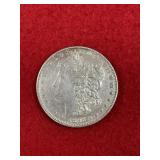 1898 Morgan Silver Dollar Coin