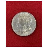 1887 Morgan Silver Dollar Coin